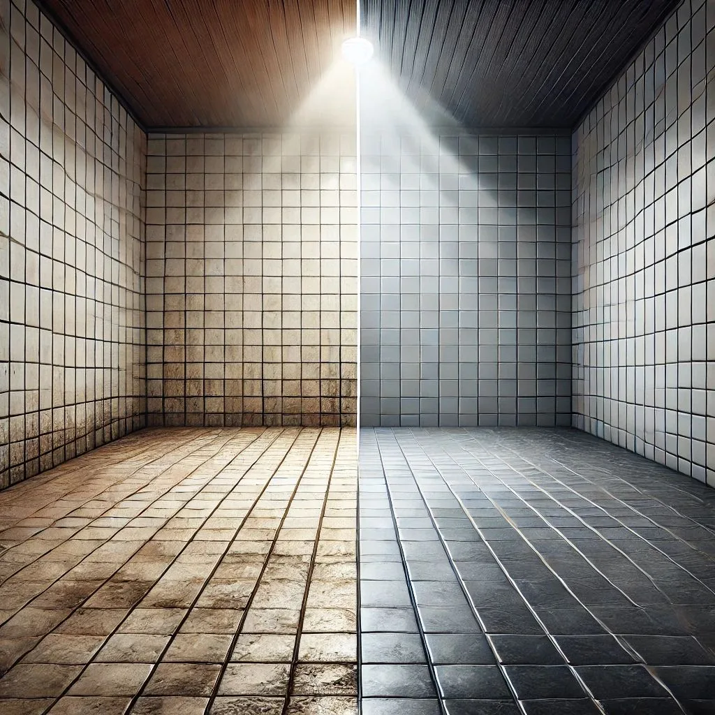 Before-and-After Cleaning Images