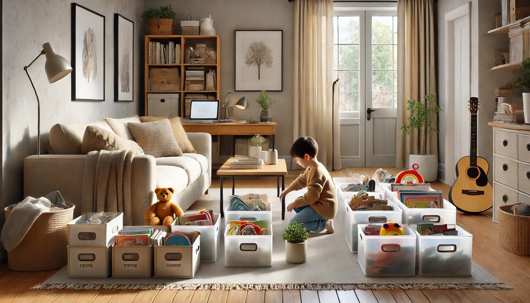 Declutter Common Areas
