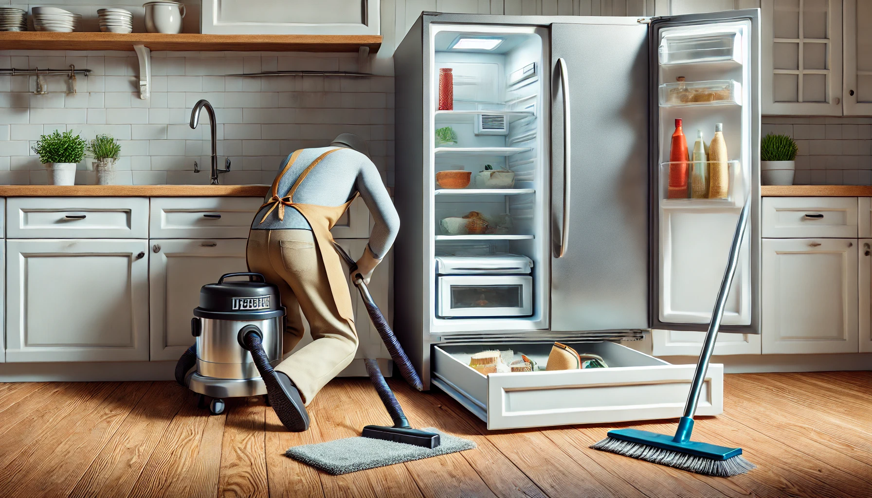 Underneath Large Appliances