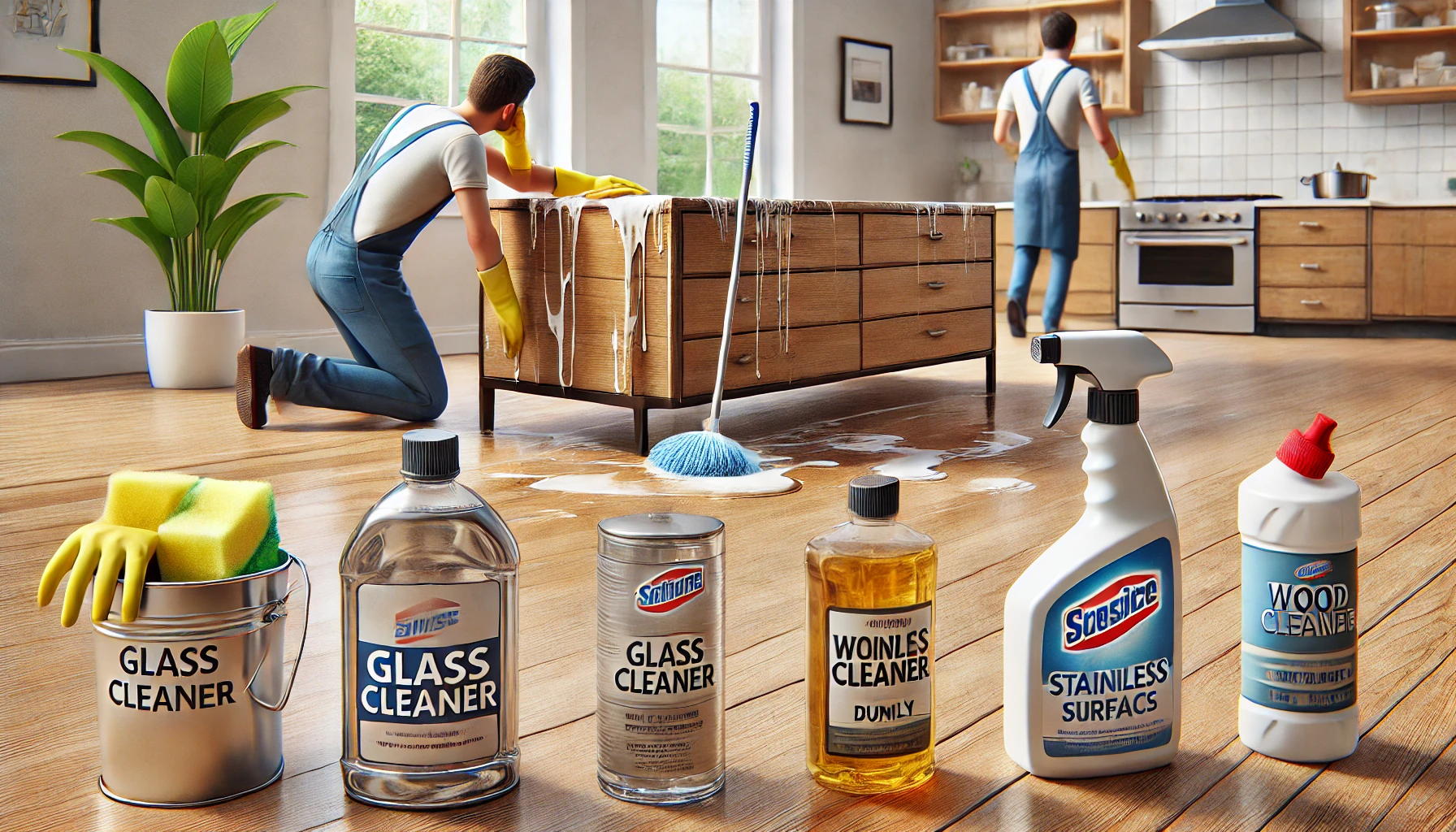 Using the Wrong Cleaning Products
