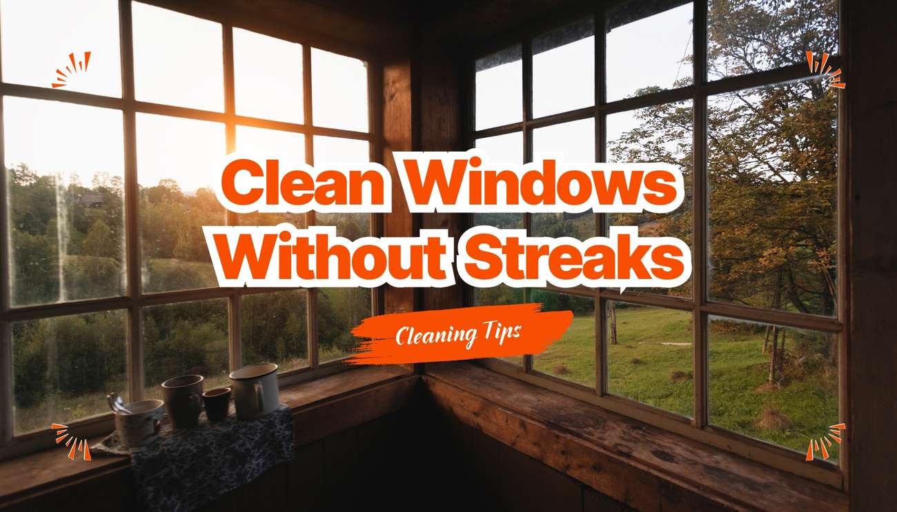How to Clean Windows Without Streaks Using a Homemade Cleaner