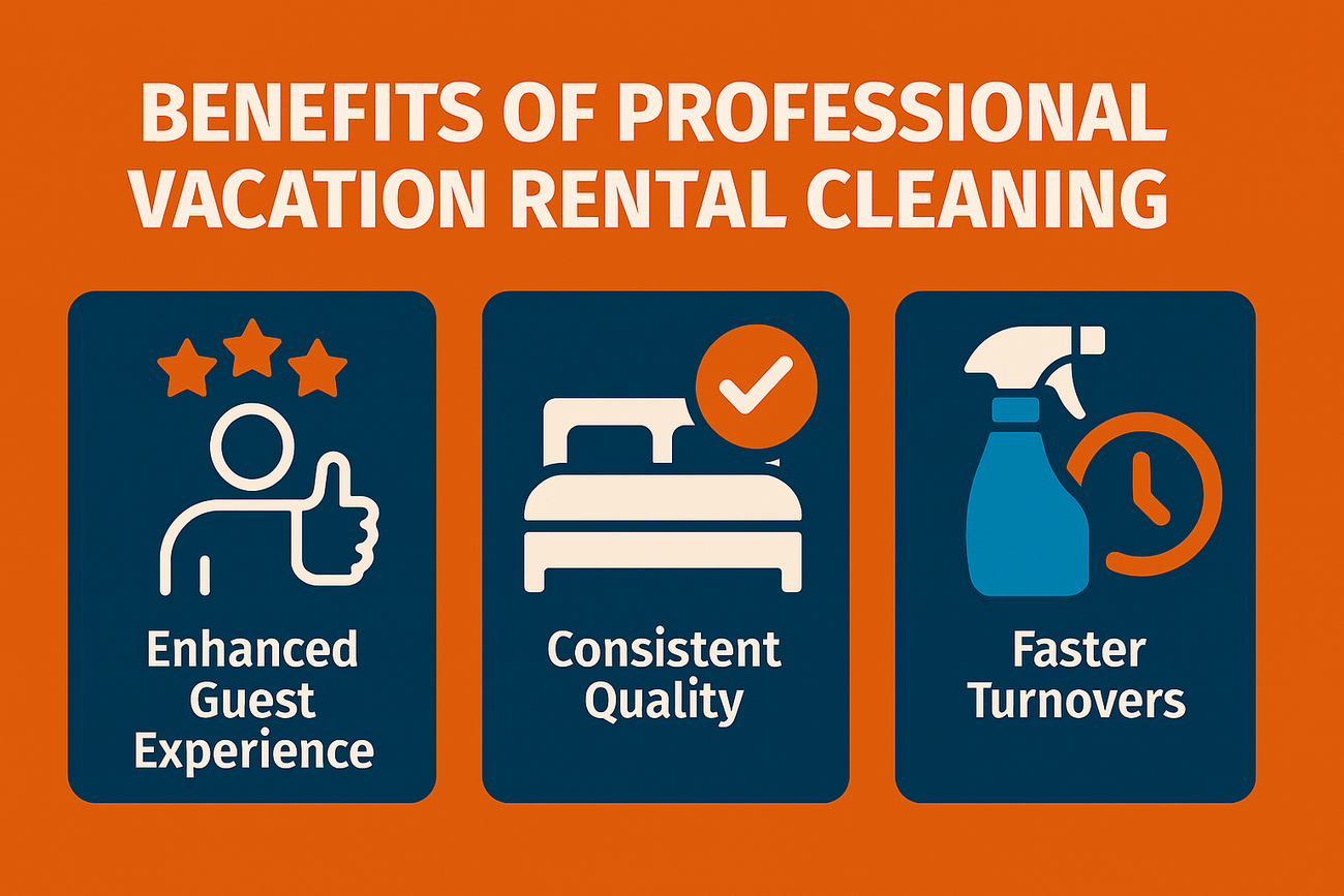 Benefits of Professional Vacation Rental Cleaning