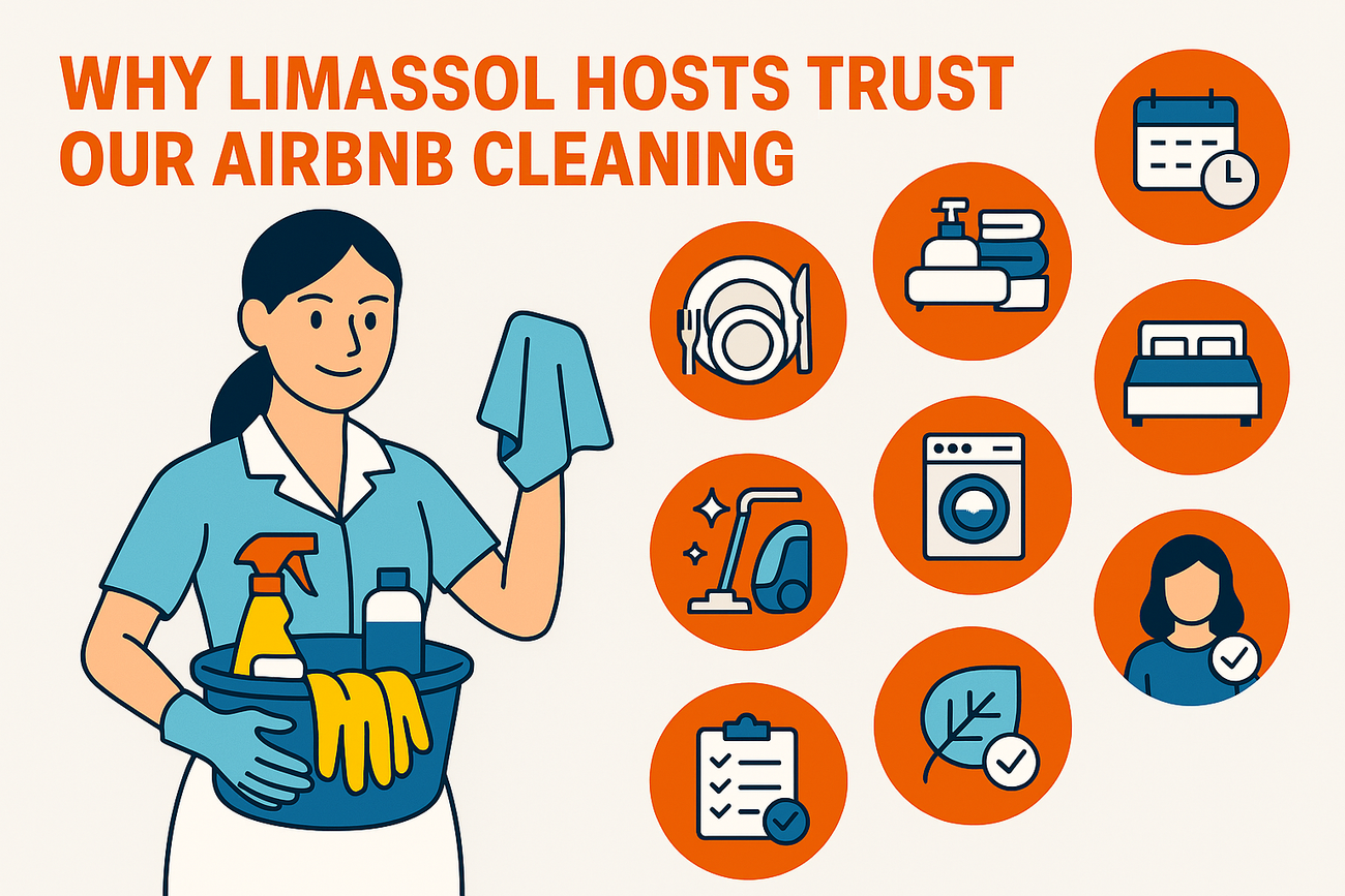 Why Limassol Hosts Trust Our Airbnb Cleaning