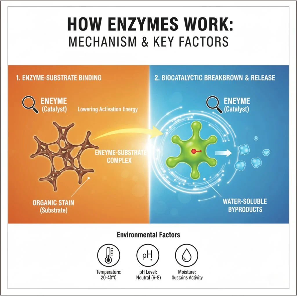 How Enzyme Cleaners Work Mechanisms and Key Factors