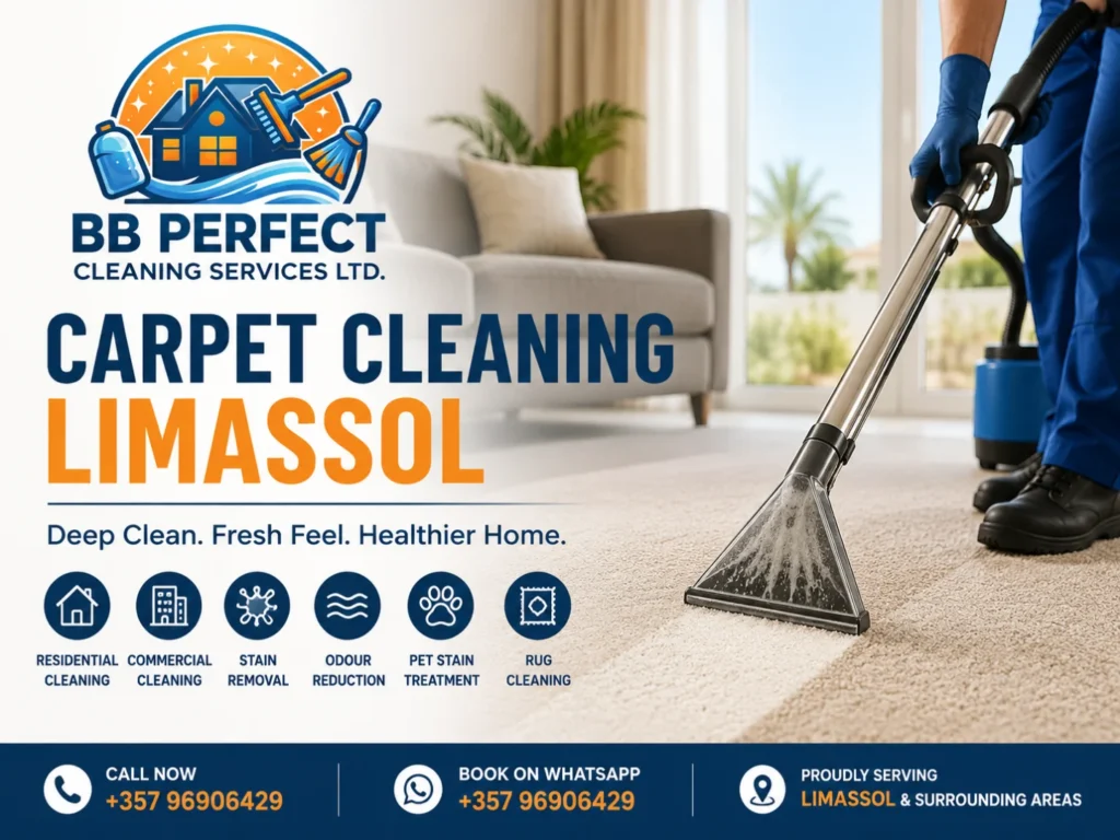 Professional Carpet Cleaning Services in Limassol
