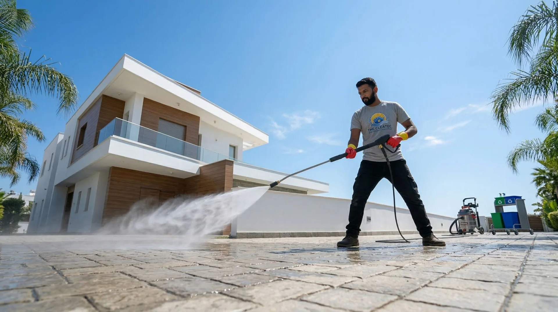 Pressure Washing Services in Limassol — Exterior Surface Restoration